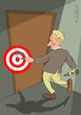 Cartoon: Target (small) by Jura Karikatura tagged target,wine,drunk,alcoholism