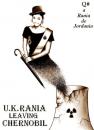 Cartoon: UKRANIA LEAVING CHERNOBIL (small) by QUIM tagged ukrania,chernobil,nuclear,disaster,rania,jordania,queen,united,kingdom,fashion