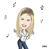 Cartoon: Doutzen Kroes (small) by emraharikan tagged doutzen,kroes