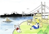 Cartoon: istanbul (small) by emraharikan tagged istanbul