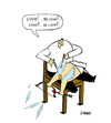 Cartoon: love... no love... (small) by emraharikan tagged love