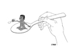 Cartoon: no comment (small) by emraharikan tagged famine,starvation,hunger,poverty