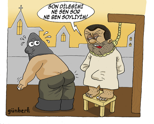 Cartoon: Last wish (medium) by gunberk tagged death