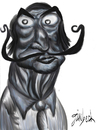 Cartoon: Salvador dali (small) by gunberk tagged salvador,dali