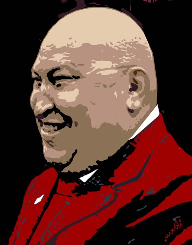 Cartoon: Hugo Chavez (medium) by Medi Belortaja tagged hugo,chavez,venezuela