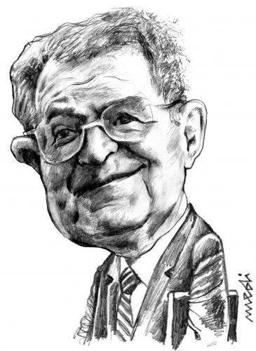 Cartoon: Romano Prodi (medium) by Medi Belortaja tagged prodi,romano