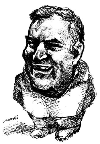 Cartoon: Ratko Mladic (medium) by Medi Belortaja tagged mladic,ratko