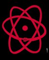 Cartoon: handshake in the atom (small) by Medi Belortaja tagged handshake,atom,nuclear