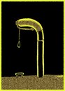 Cartoon: freedom of speech (small) by Medi Belortaja tagged freedom,speech,hanging,fountain,pen