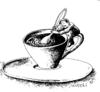 Cartoon: a great coffee (small) by Medi Belortaja tagged coffee,cup,man