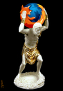 Cartoon: atlas (small) by Medi Belortaja tagged atlas,mozilla,firefox,internet