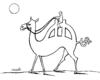 Cartoon: camel cash (small) by Medi Belortaja tagged camel cash money euro dollar