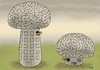 Cartoon: different minds (small) by Medi Belortaja tagged different mind minds brain building buildings intellect intelligence