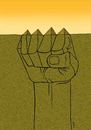 Cartoon: egyptian revolt (small) by Medi Belortaja tagged egyptian,revolt,punch,egypt,democracy,pyramids