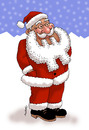 Cartoon: euro beard (small) by Medi Belortaja tagged euro beard financa financial banks santa christmas merry babo natale