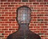 Cartoon: fb profile (small) by Medi Belortaja tagged facebook,profile,gate,brick,wal,key,man,people,internet