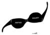 Cartoon: glasses of justice (small) by Medi Belortaja tagged glasses,justice