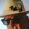 Cartoon: hat (small) by Medi Belortaja tagged hat