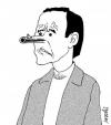 Cartoon: nose gun (small) by Medi Belortaja tagged nose gun egoism killer murder