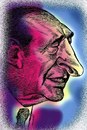 Cartoon: jacque chirac (small) by Medi Belortaja tagged jacque,chirac