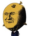 Cartoon: joseph blatter (small) by Medi Belortaja tagged joseph,blatter,fifa,world,cup,football,soccer,corruption,money