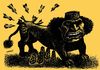 Cartoon: libyan lion (small) by Medi Belortaja tagged libyan,lion,gaddafi,oil