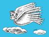 Cartoon: LuciDOsFreeDooM (small) by Medi Belortaja tagged lucian,dobarta