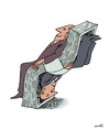 Cartoon: money and power (small) by Medi Belortaja tagged money,power,chair,democracy,capital,capitalism,corruption,politicians
