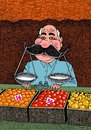 Cartoon: mustache on the market (small) by Medi Belortaja tagged mustache,on,the,market