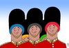Cartoon: olympic soldiers (small) by Medi Belortaja tagged olympic,games,london,2012,royal,soldiers,hats,circleshomor