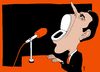 Cartoon: political speech (small) by Medi Belortaja tagged political,politicians,mouth,meeting,lashing,toiled,speech