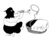 Cartoon: power of music (small) by Medi Belortaja tagged hangman,snake,fakir,shank,music