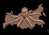 Cartoon: putinoktopus (small) by Medi Belortaja tagged vladimir,putin,oktopus,russia,elections,president