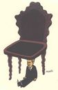 Cartoon: Deputy (small) by Medi Belortaja tagged deputy,power,chair,politician,fall,politics