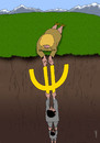 Cartoon: salvation (small) by Medi Belortaja tagged salvation,euto,merkel,europe,eurozone