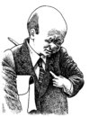 Cartoon: sharp finger (small) by Medi Belortaja tagged sharp,finger,accusation,blame