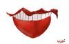 Cartoon: smiling (small) by Medi Belortaja tagged smiling,smile,lips,woman