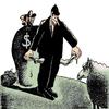 Cartoon: The politician s sincerity (small) by Medi Belortaja tagged politician,sincerity,corrupted,corruption,money,usd,euro,fold,pockets