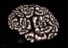Cartoon: thinkers (small) by Medi Belortaja tagged brain think thinker thinkers mind