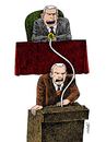 Cartoon: manipulation of sound (small) by Medi Belortaja tagged manipulation sound microphone tutelage men heads