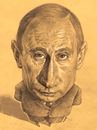 Cartoon: Vladimir Putin (small) by Medi Belortaja tagged vladimir,putin