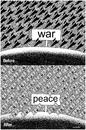 Cartoon: war and peace (small) by Medi Belortaja tagged war bomb money dollar peace bombing