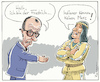 Cartoon: Antrittsbesuch in USA (small) by Riemann tagged merz,winnetou,usa,indianer,karl,may,bundeskanzler,antrittsbesuch,cartoon,george,riemann