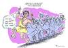 Cartoon: Apollonaise (small) by Riemann tagged apollon,gott,goetter,gods,olymp,spassgesellschaft,polonaise