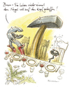 Cartoon: Bravo (small) by Riemann tagged hammer,nagel,bankett,werkzeug,handwerker,tools