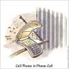 Cartoon: Cell Phone (small) by Riemann tagged telephone,handy,cell