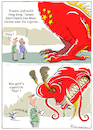 Cartoon: Chinesischer Drache (small) by Riemann tagged china,tibet,corona,uiguren,wuhan,taiwan,hongkong,xi,jinping,bully,raubkapitalismus,unterdrückung,kommunismus,diktatur,drache,ewig,beleidigt,zensur,überwachung,cartoon,george,riemann