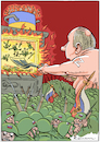 Cartoon: Der Menschenfresser (small) by Riemann tagged wladimir,putin,kriegsverbrecher,volksverräter,russland,krieg,überfall,ukraine,tsetschenien,georgien,syrien,diktator,klein,tyrann,allmacht,wahnsinn,war,crimes,russia,ucraine,unmenschlich,massenmörder,cannibal,psychopath,cartoon,george,riemann