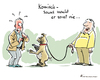 Cartoon: Ein Ganzer Lieber (small) by Riemann tagged hunde,hundehalter,erziehung,herrchen,cartoon,george,riemann