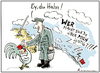 Cartoon: Eyduhahn (small) by Riemann tagged erdogan,diktator,beleidigt,satire,streit,ausraster,demokratie,diktatur,meinungsfreiheit,beleidigte,leberwurst,freiheit,unterdrückung,cartoon,george,riemann